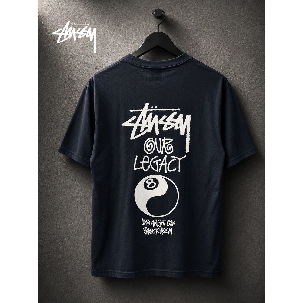 Stussy Graphic Tee Medium NWOT Blue Our Legacy Shirt